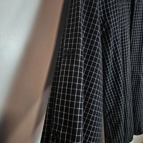 Plaid Long Sleeve Shirt XL - Untouchable Man Casual Wear - Picture 6 of 13